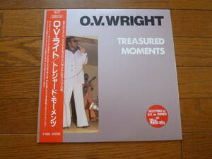 LP O.V. ライト　O.V. WRIGHT / TREASURED MOMENTS