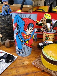 アメリカンヒーロー　パーティーカップ　（スーパーマン）　アメリカン雑貨　アメリカ雑貨