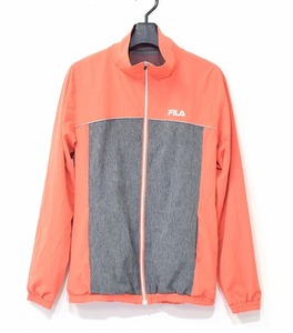 FILA（フィラ）ウインドブレーカー ジャンパー ブルゾン ジャケット ロゴ スポーツ ジム GYM ジョギング 筋トレ 山ガール 登山 ハイキング