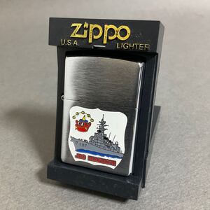 送料無料/現状販売品/個人保管未使用品/Zippo/ジッポー/オイルライター/JDS IKAZUCHI/海上自衛隊