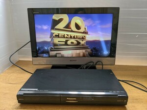 IY1338 Panasonic DMR-XP-12 DVDプレーヤー 2008年製/パナソニック/ディーガ 現状品 一応JUNK 