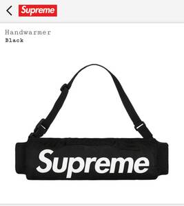 ボックスロゴ ステッカー 付き Supreme Handwarmer シュプリーム ハンドウォーマー ブラック BOXLOGO