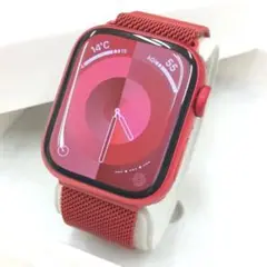 Apple Watch シリーズ9 41mm red アップルウォッチ 4163