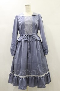 Melody BasKet / Lilibet dress M ブルーグレー H-24-11-21-088-LO-OP-NS-ZH