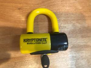 バイク・自転車　盗難防止用ロック　KRYPTONITE EVOLUTION 　新品同様