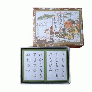 【即納】小倉百人一首 歌かるた 標準 【取札】 大石天狗堂 ちはやふる 競技用 名人戦 クイーン戦 取り札 歌がるた 和歌 小倉山