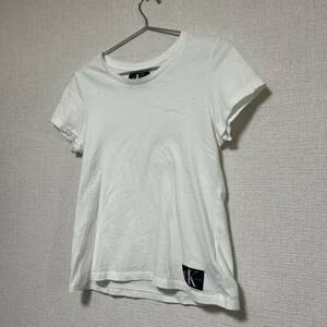 ★激レアデザイン★ カルバンクラインジーンズ　tシャツ レディース　ワッペン