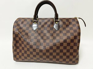 送料無料 LOUIS VUITTON ルイヴィトン ダミエ スピーディ35 ボストンバッグ ハンドバッグ N41523