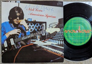 【サイン入り】Nick Lowe-American Squirm★英Orig.7”/Brinsley Schwarz/Pub Rock