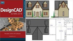 新品即決！DesignCAD 3D Max 2018 正規版 ダウンロード版 Windows 最新版へ変更の場合あり キャド