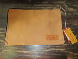 ★DULTON (ダルトン) ワックス キャンバス ツール ポーチ Lサイズ キャメル WAX CANVAS TOOL POUCH★無骨 