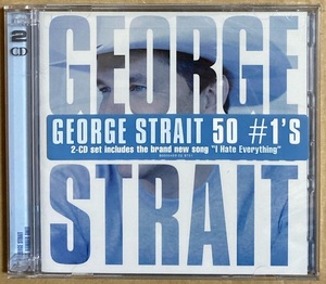 CD★GEORGE STRAIT 「50 NUMBER ONES」　ジョージ・ストレイト、2枚組、ベスト盤、未開封