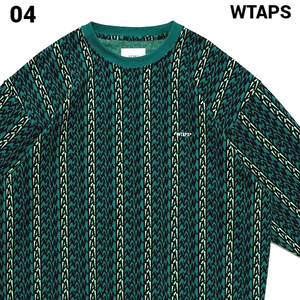 XL 新品【WTAPS 24SS BDY / LS / COTTON. TEXTILE. SIGN 241ATDT-CSM16 GREEN ダブルタップス ロンTシャツ スウェット グリーン】