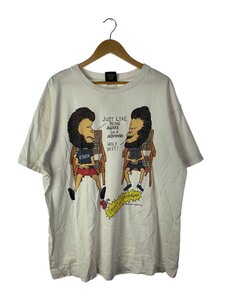 SAINT MICHAEL◆HEAVEN AND HELL TEE/Tシャツ/XL/コットン/ホワイト/プリント/SM-S23-0000-110