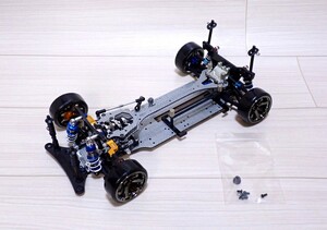 1/10 ラップアップ WRAP UP FR-D RWD 2駆 ドリフト シャーシ オプションパーツ多数付