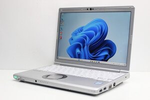 1円スタート ノートパソコン Windows11 WPS office搭載 Panasonic レッツノート CF-SV7 メモリ8GB 第8世代 Core i5 SSD256GB 12.1インチ