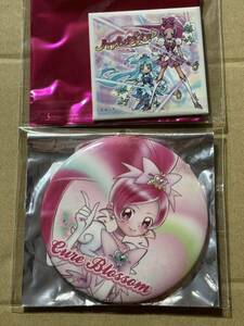 2個セット 全プリキュア展 プリキュア歴代CDジャケット缶バッジ キュアブロッサム キュアマリン ハートキャッチプリキュア！ハトプリ