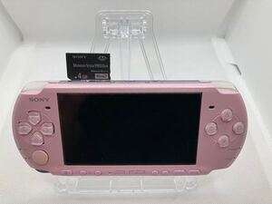 美品　PSP3000ピンク　メモリーカード付き　 SONY ソニー プレイステーションポータブル