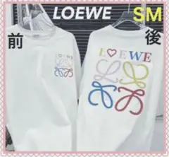 ロエベTシャツ　Mサイズ　LOEWEtシャツ　白T 格安