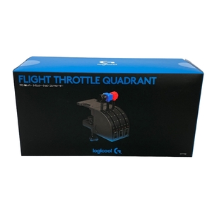 1円 Logicool G-PF-THQU FLIGHT THROTTLE QUADRANT スロットルクアドラント シュミレーションコントローラー ロジクール 未使用 Y9471819