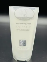 弱肌男子 マイルドシェービングクリーム 80g