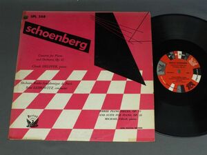 ●米LP LEIBOWITZ/SCHOENBERG/CONC. FOR PIANO AND ORCH. 2 etc●