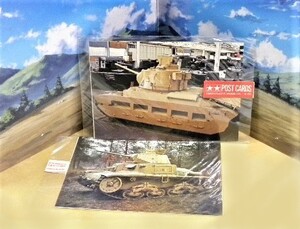 ★ 送料無料 !!! ★ 超レア品 ★ 未開封 ○●○ 未使用 ★ タミヤ 『 ポストカード 』2 枚 セット X 2 ＝ 4 枚 ★ TAMIYA POST CARDS ★