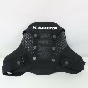 【中古美品】KADOYA カドヤ フレックスチェストプロテクター 8mm 胸部 ガード 上半身 バイク 二輪 オートバイ ツーリング