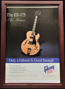 ☆ 1990年代 Gibson ES-175 オリジナル広告☆