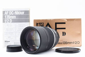 152 [現状品] Nikon AF DC Nikkor 135mm f/2 D レンズ デフォーカス機能付き 希少 2323895