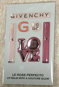 GIVENCHY◆LE ROSE PERFECTOステッカー◆ノベルティ