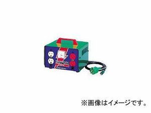 日動工業/NICHIDO 変圧器 昇圧器ハイパワー 2KVA アース付タイプ ME20(1257609) JAN：4937305005040