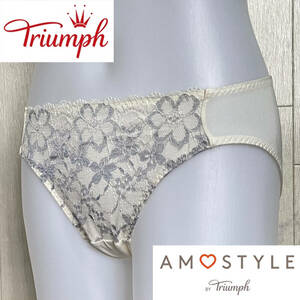 Mサイズ☆トリンプ アモスタイル レース花柄 ドリームデイリリー AMST1400 Hikini JX レギュラーショーツ AMOSTYLE BY Triumph T026