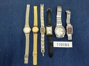 1101B3　腕時計　ジャンク品　おまとめ6点　BenRus　ANNE KLEINⅡ　SEIKO など　※動作未確認