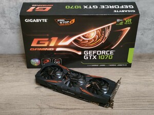 NVIDIA GIGABYTE GeForce GTX1070 8GB G1 GAMING 【グラフィックボード】