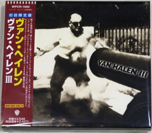 ◇ ヴァン・ヘイレン VAN HALEN ヴァン・ヘイレンIII VAN HALEN III 初回限定 BOXケース付き ブックレット付き 日本盤 帯付き WPCR-1600◇