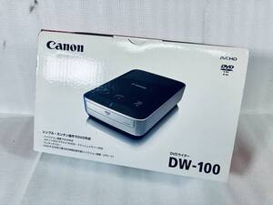 R8102C 【未使用/長期保管品】 キャノン Canon DW-100 ビデオカメラ DVDライター　