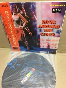 美盤LP帯付！ビル・ヘイリーと彼のコメッツ Bill Haley And His Comets / Rock Around The Clock Teichiku SDL-10166 ペラジャケ JAPAN NM