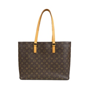 ルイヴィトン ルコ モノグラム トートバッグ モノグラムキャンバス M51155 ブラウン レディース LOUIS VUITTON 中古