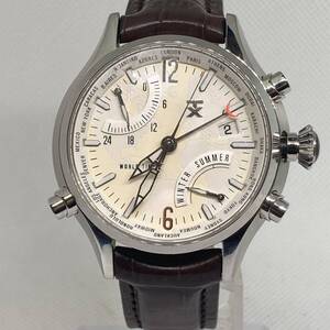 美品！TIMEX　TX　T3C396　クォーツ　デイト　メンズ　時計　稼働品