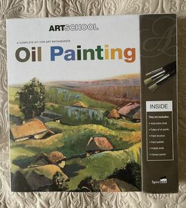 2401003(送料込¥3999)未使用 ART SCHOOL 油絵セット お試し初心者 コストコ買い