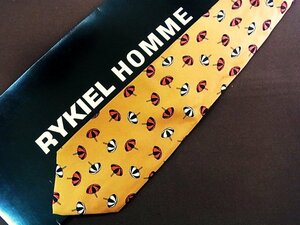 ♪6887C♪良品【パラソル 傘 柄】ソニア リキエル【RYKIEL】ネクタイ