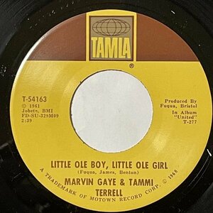 Marvin Gaye & Tammi Terrell - Little Ole Boy, Little Ole Girl - Tamla ■ soul samples 45