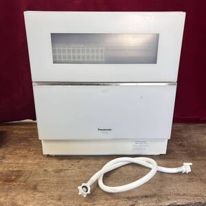 h2611 □中古□ Panasonic パナソニック NP-TZ100 2019年製 電気食器洗い乾燥機 食洗機 動作確認済み