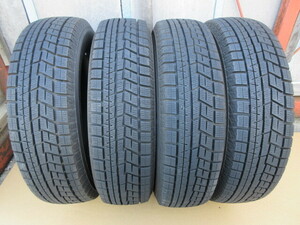 a冬1580 ヨコハマ ice GUARD iG60 165/70R14 81Q 2023年 スタッドレス 中古 4本 ♪ YOKOHAMA アイスガード シックス