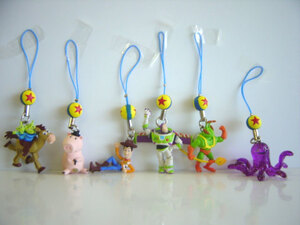 ♯Gva31KZトイストーリーTOYSTORY3サニーサイドストラップ2全6種♂TAKARATOMYARTS♀200円〓008480_c