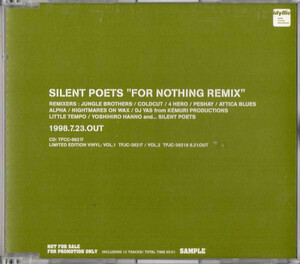 【プロモ盤CD】SILENT POETS / For Nothing Remix