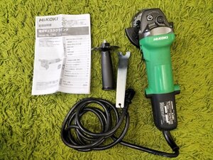 中古品 ★ ハイコーキ 100V 100mm 電気ディスクグラインダ G10B3 ★ HiKOKI 状態良好