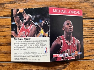 ★即決★マイケル・ジョーダン★1990★NBA HOOPSカード★AJ5/NIKEエアジョーダン13456ナイキairjordanシカゴブルズAJ