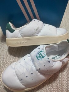 新品 定価13200 adidas パフィレッタ スタンスミス グリーン 緑 29.5cm アディダス オリジナルス STAN SMITH スニーカー 2023